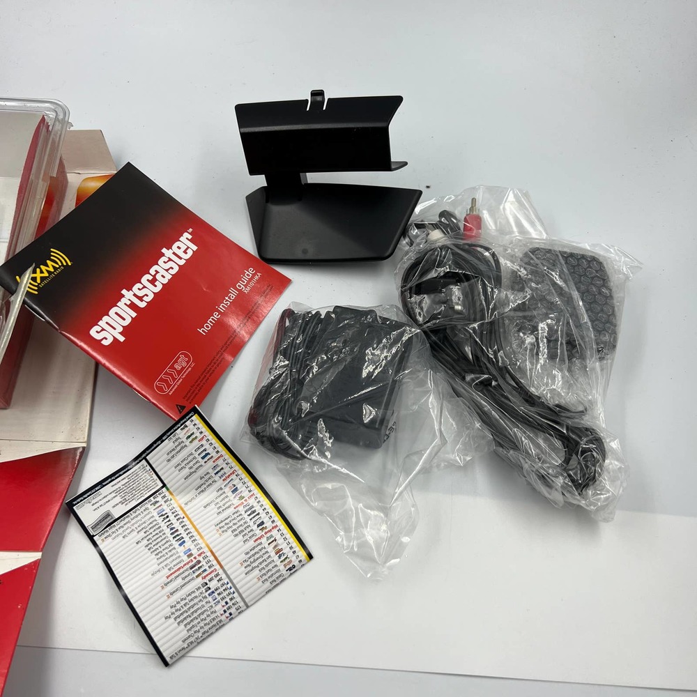 XM Satellite Radio Sportscaster Home‎ Radio Kit NEW With Box XM101HKA